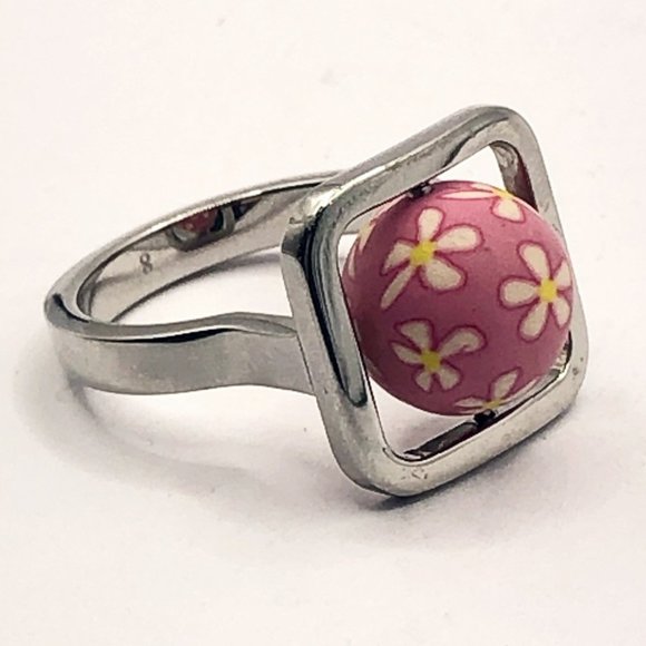 Swatch Bijoux spinner ring, size 8 - Picture 7 of 10